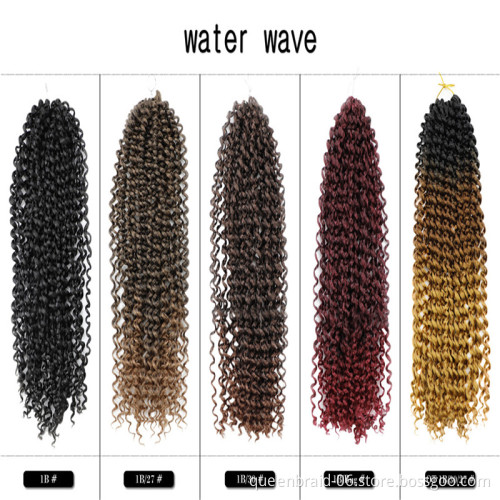 Passion Twist Hair Water Wave Crochet Braids for Passion Twist Crochet Hair Passion Twist Braiding Hair Extensions